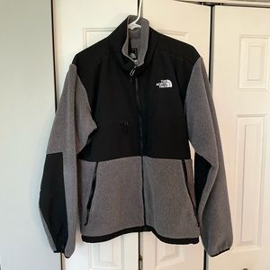 Men’s North Face Jacket Black and Grey size Medium